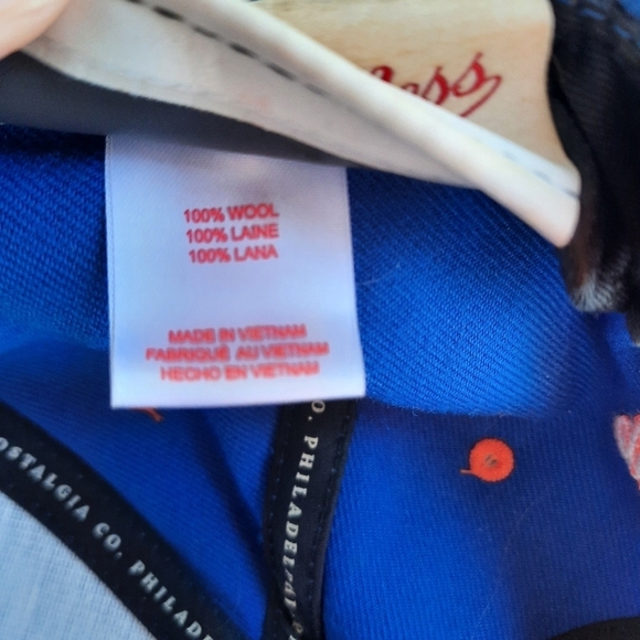 Mitchell & Ness New York Knicks NBA basketball blue wool snapback hat - Picture 13 of 14